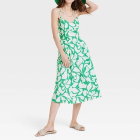 a new day Dresses Nwt A New Day Target Tropical White And Bright